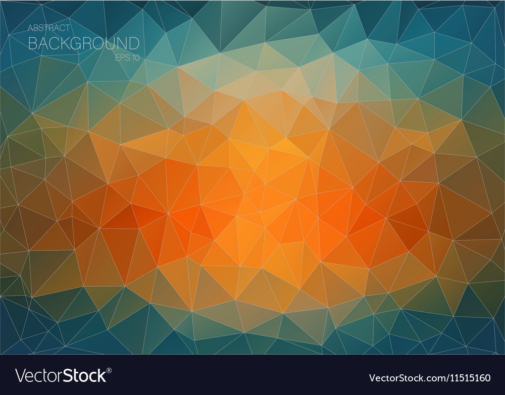 Abstract triangle background for web blue