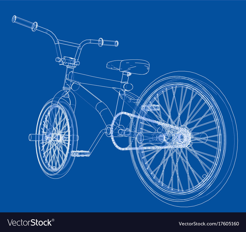 Bicycle bmx Royalty Free Vector Image - VectorStock