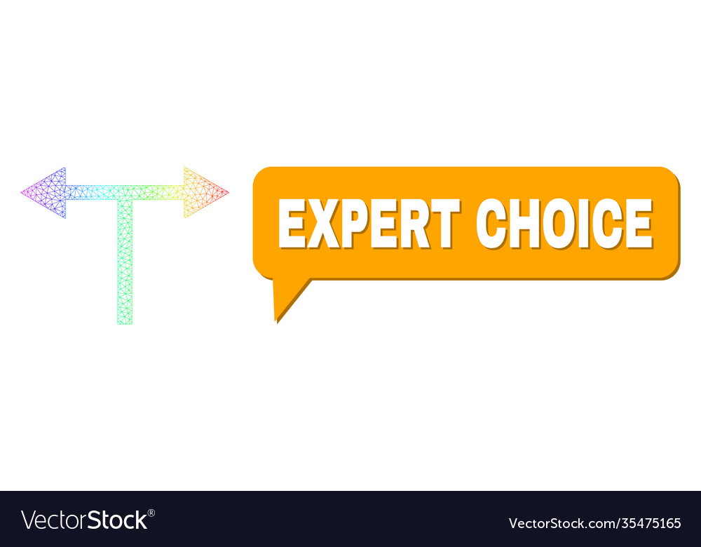 Spectrum net gradient bifurcation arrows left vector image Spectrum net gradient bifurcation arrows left