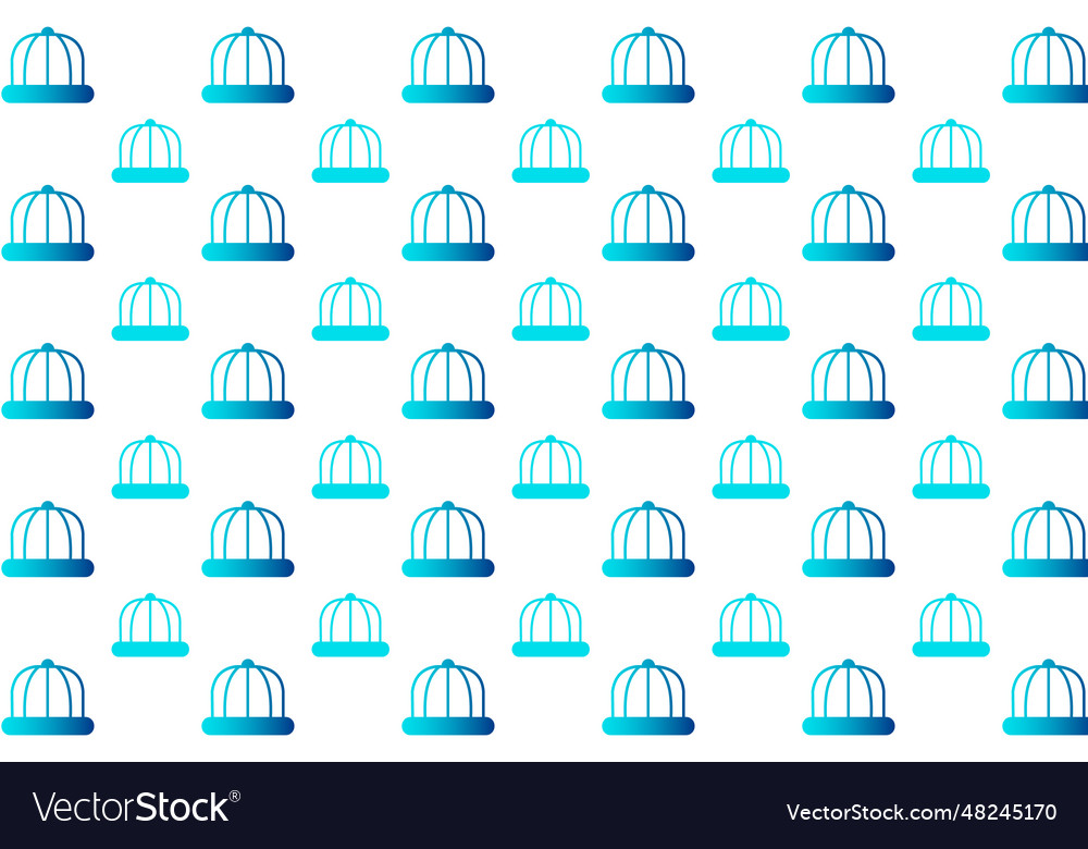 Abstract winter cap pattern background vector image Abstract winter cap pattern background