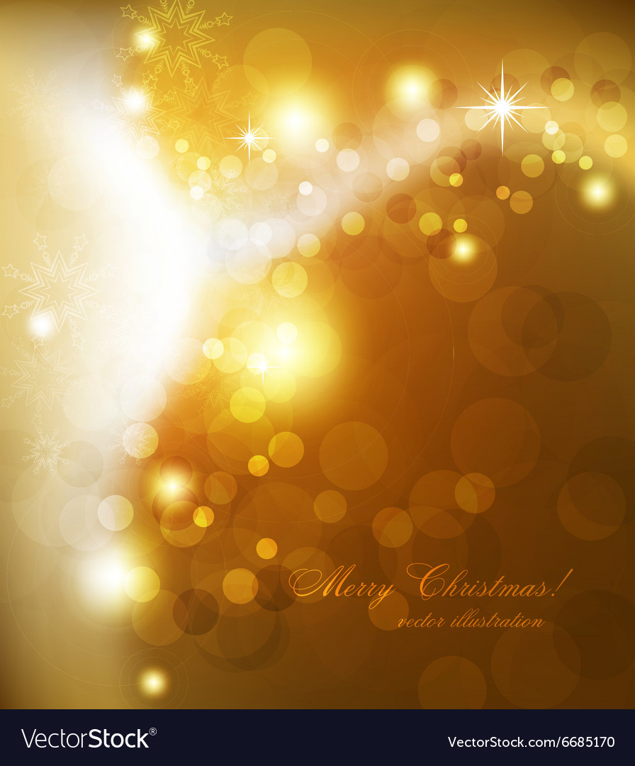 Elegante goldene Weihnachten Hintergrund