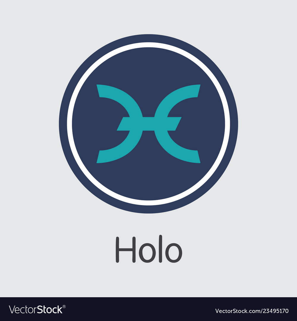 Holo Token - Cryptocurrency Icon