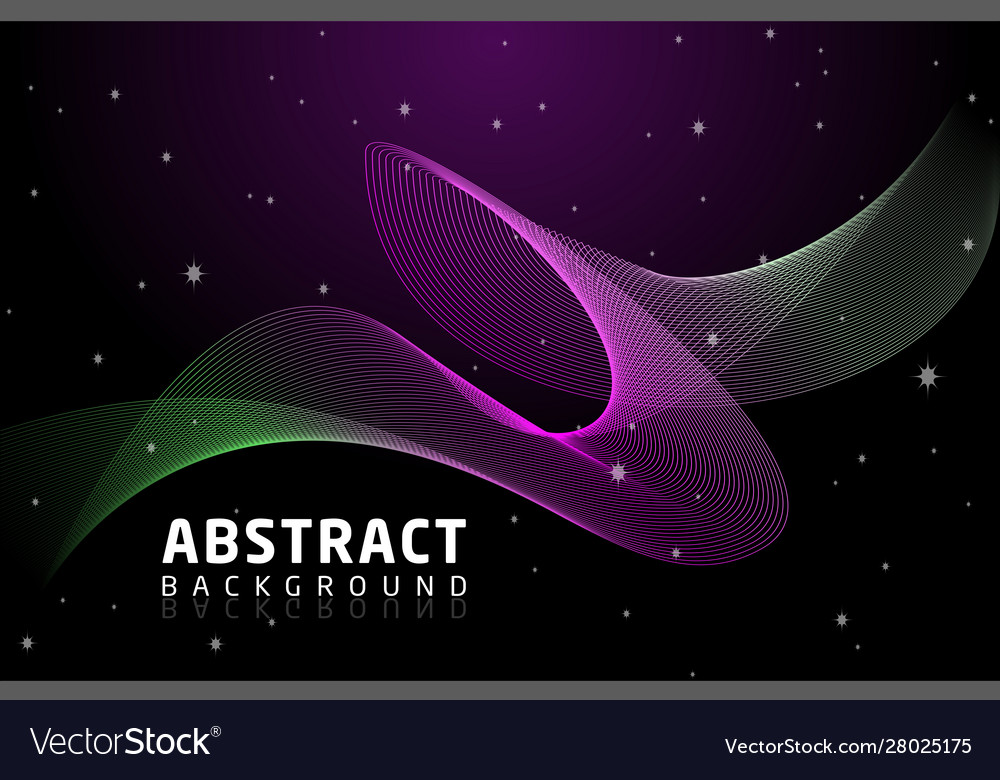 Abstract blend shape background