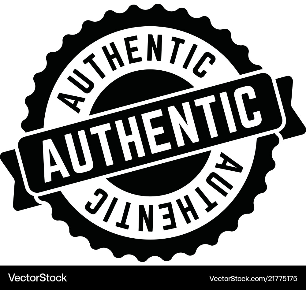 Authentic rubber stamp Royalty Free Vector Image