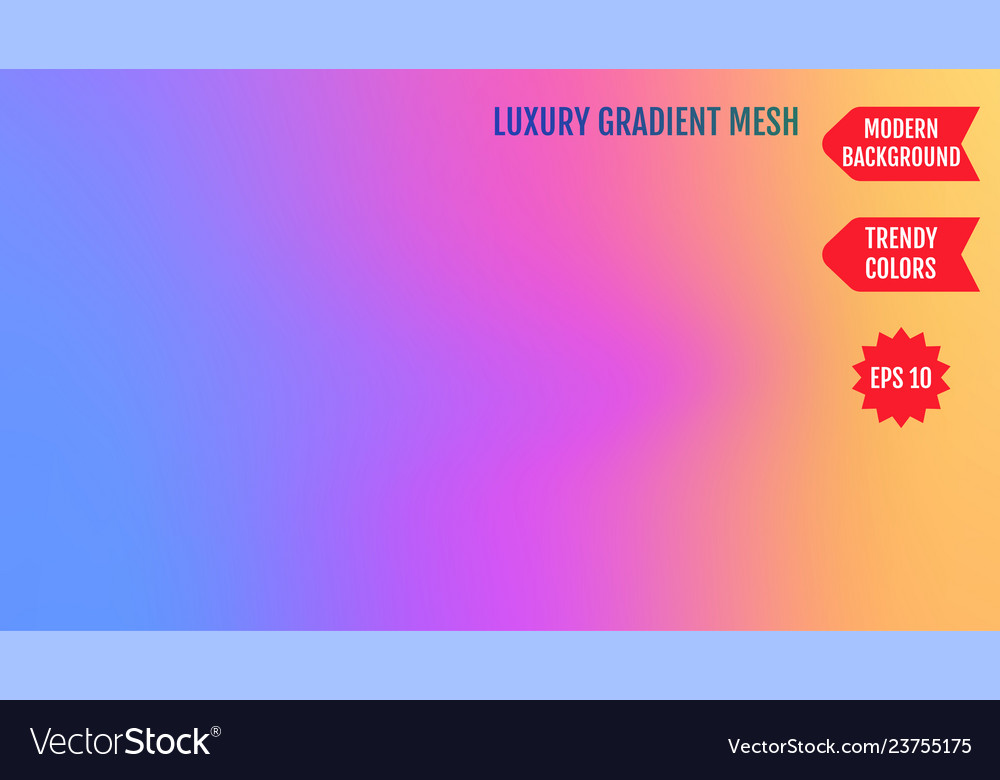 Bright neon mesh gradient background smooth