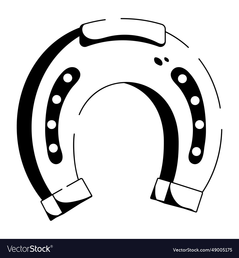 Horse hoof Royalty Free Vector Image - VectorStock