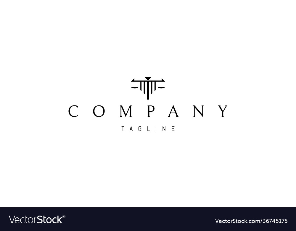 Logo on which an abstract image vector image Logo on which an abstract image