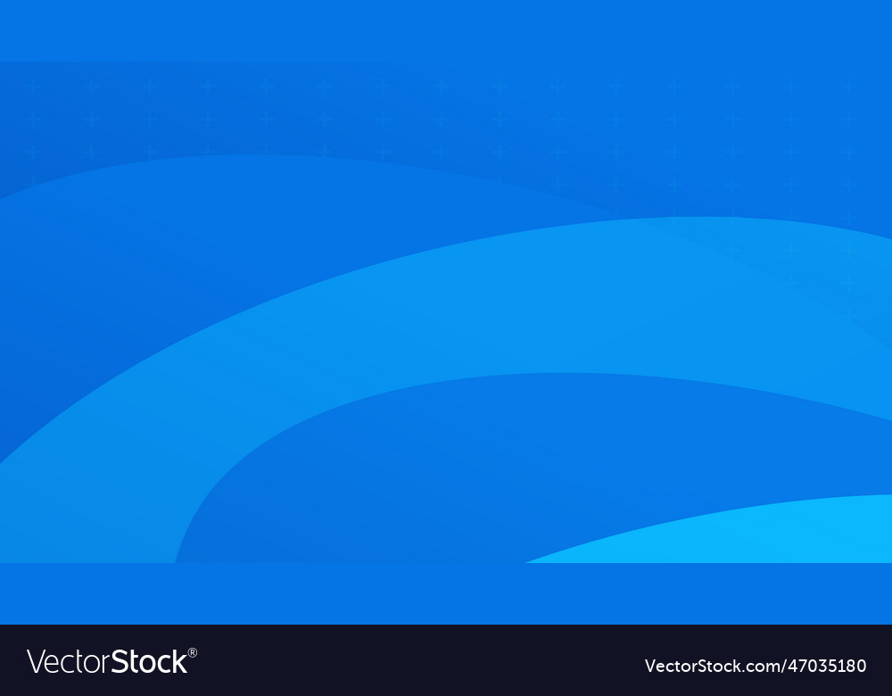 Abstract blue background and curve shape