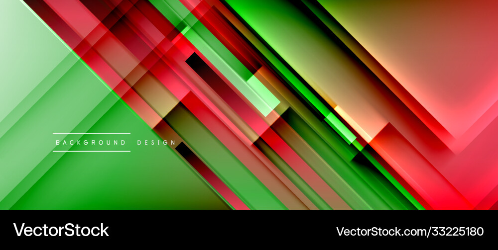 Dynamic lines on fluid color gradient trendy Vector Image