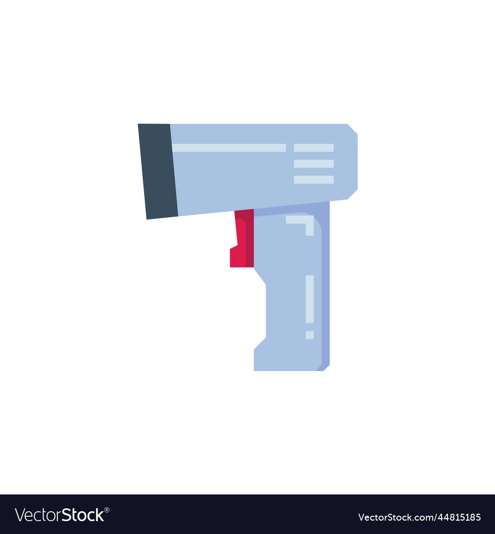 Barcode reader icon computer component flat vector image Barcode reader icon computer component flat