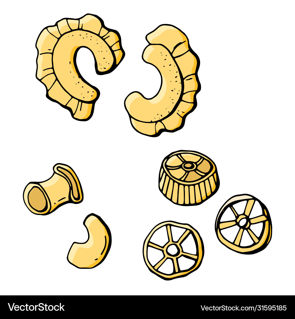 Pasta Royalty Free Vector Image - VectorStock