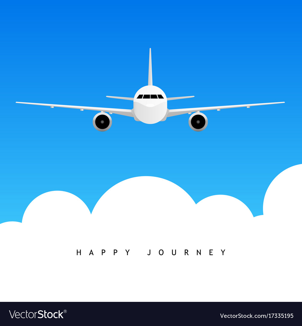 happy journey by flight