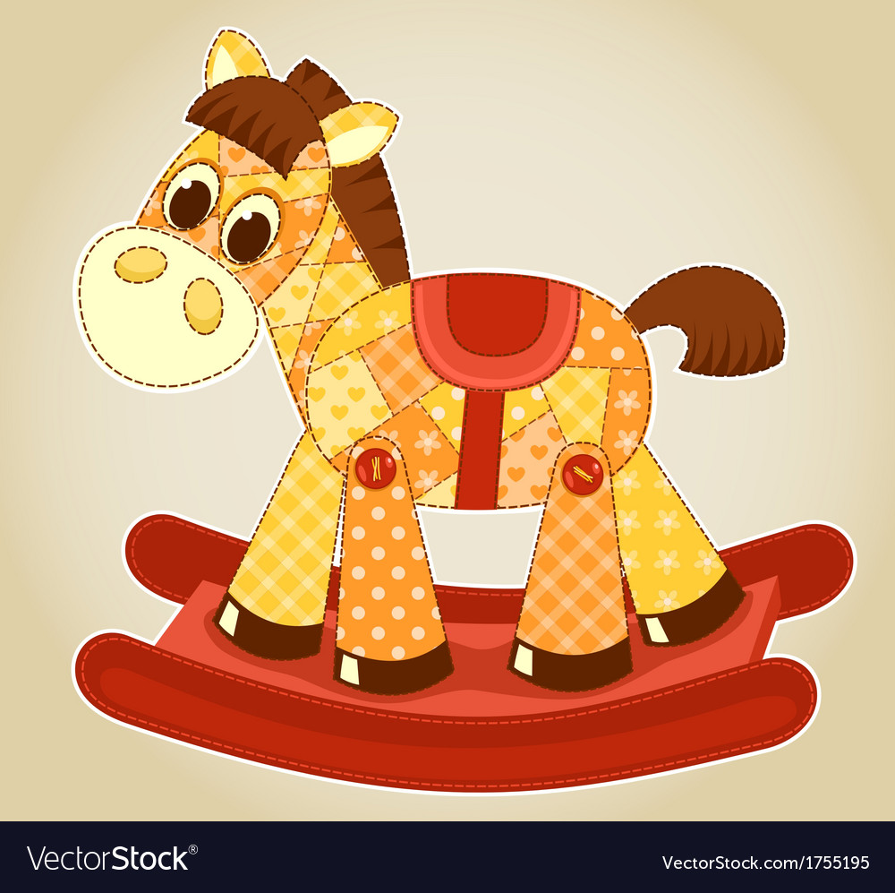 Application rocking horse