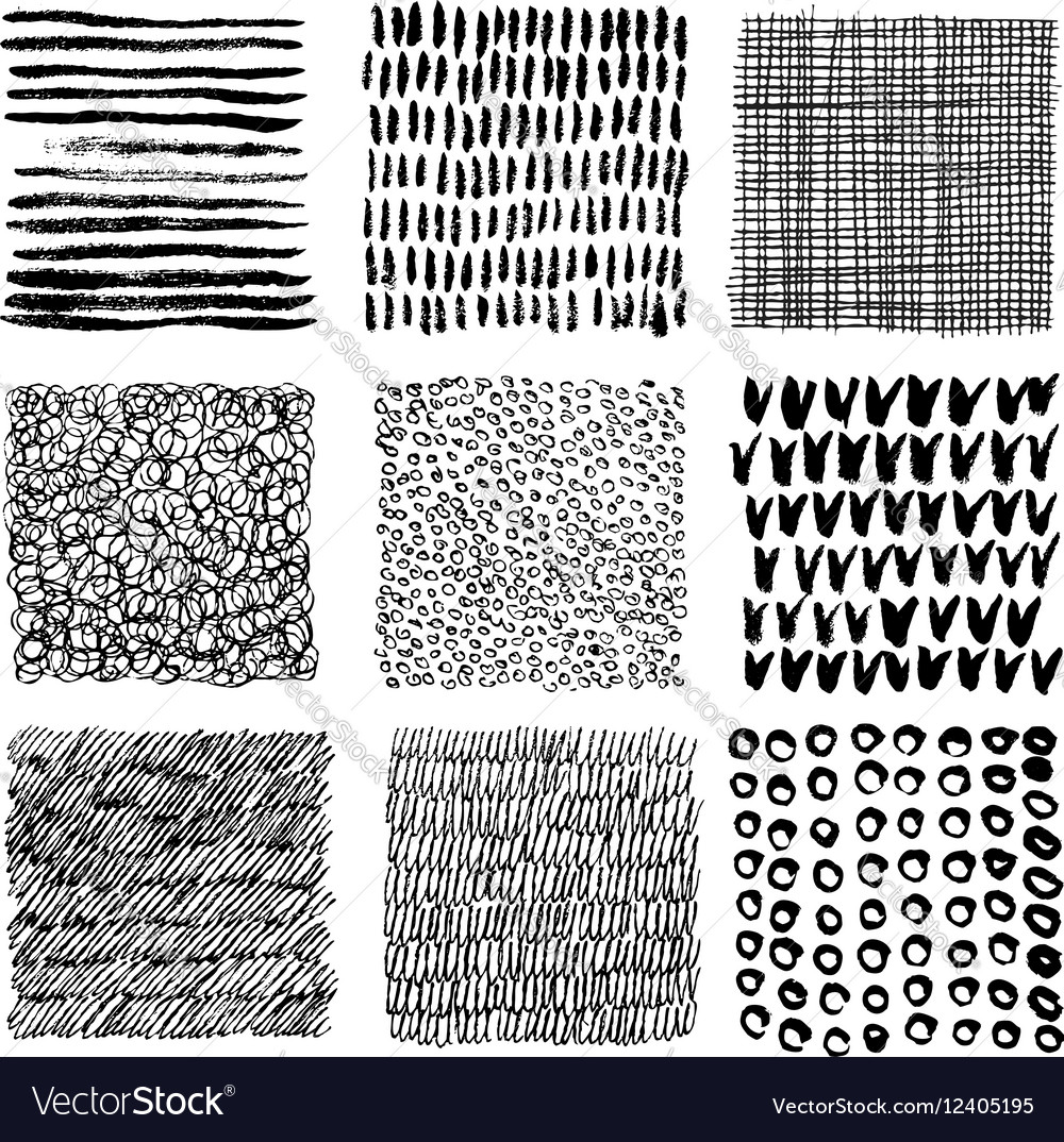 Scribbled Texture Set