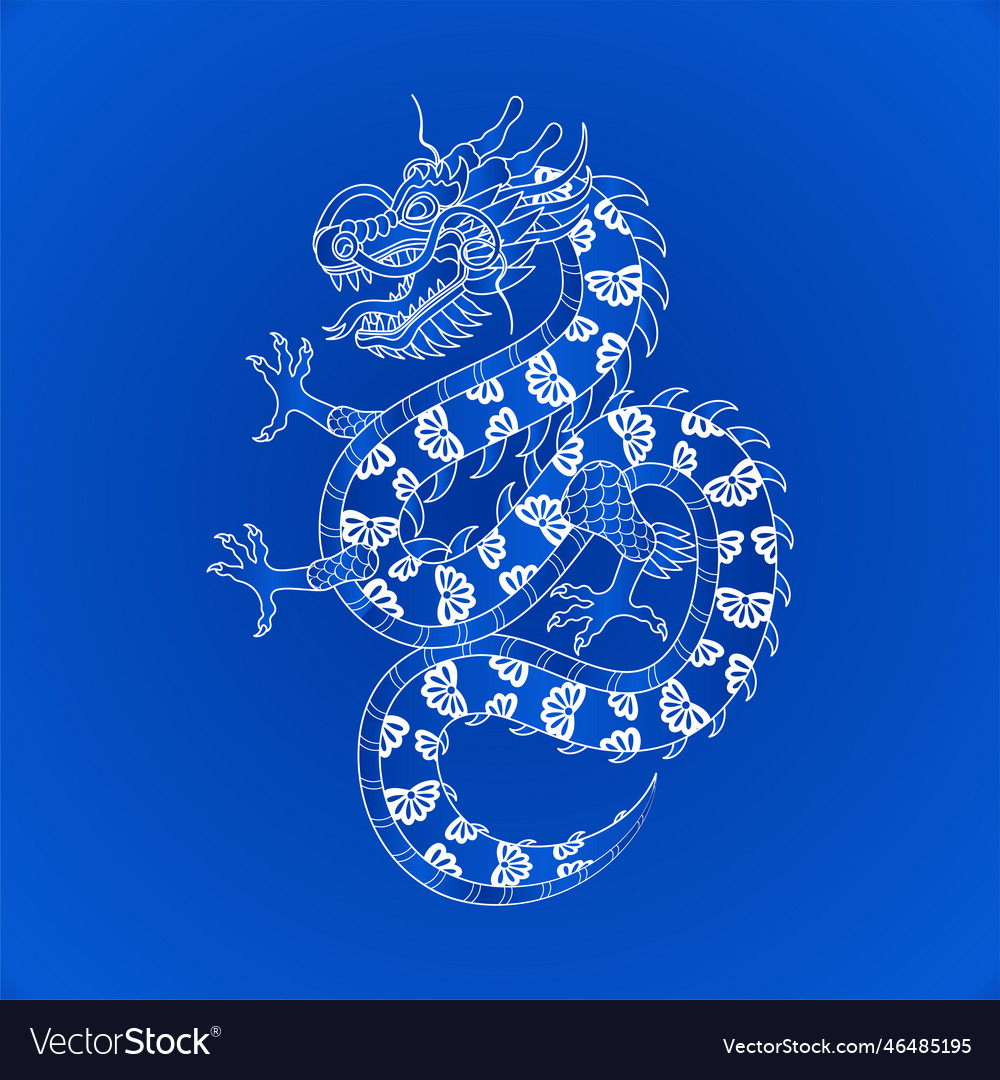 Traditioneller chinesischer Drachen