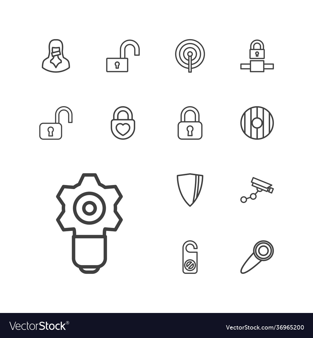 13 privacy icons