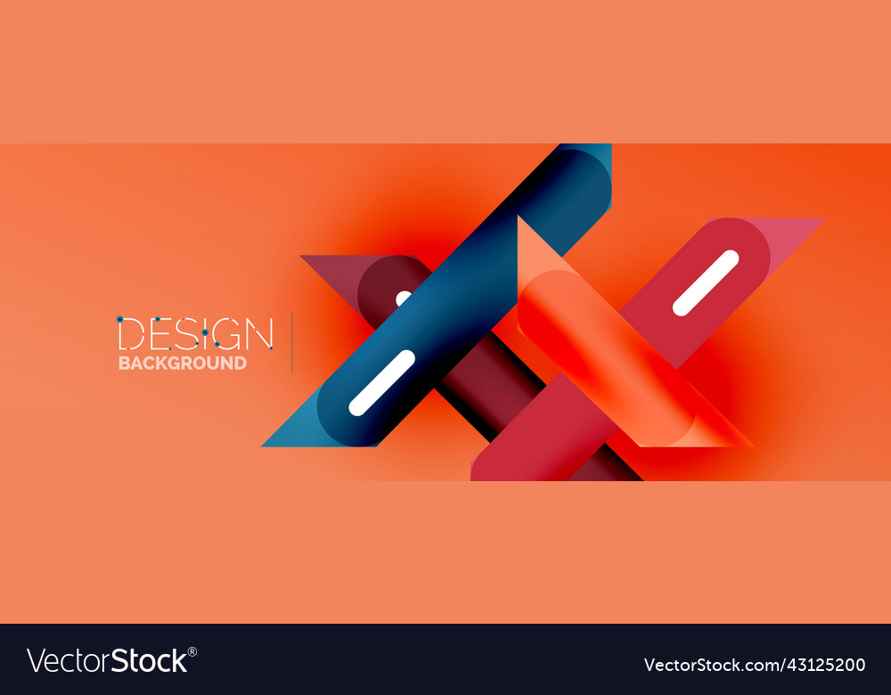 Background overlapping lines dynamic vector image Background overlapping lines dynamic