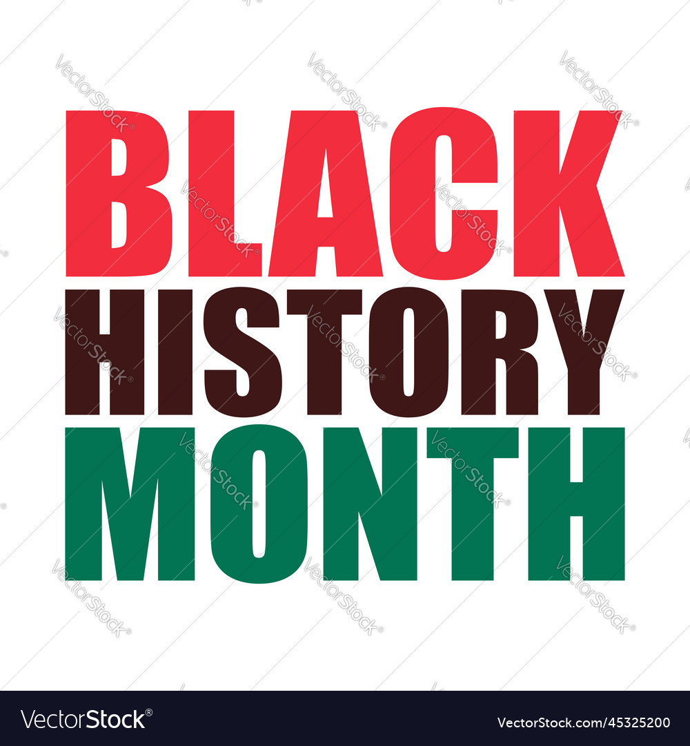 Black history month african american