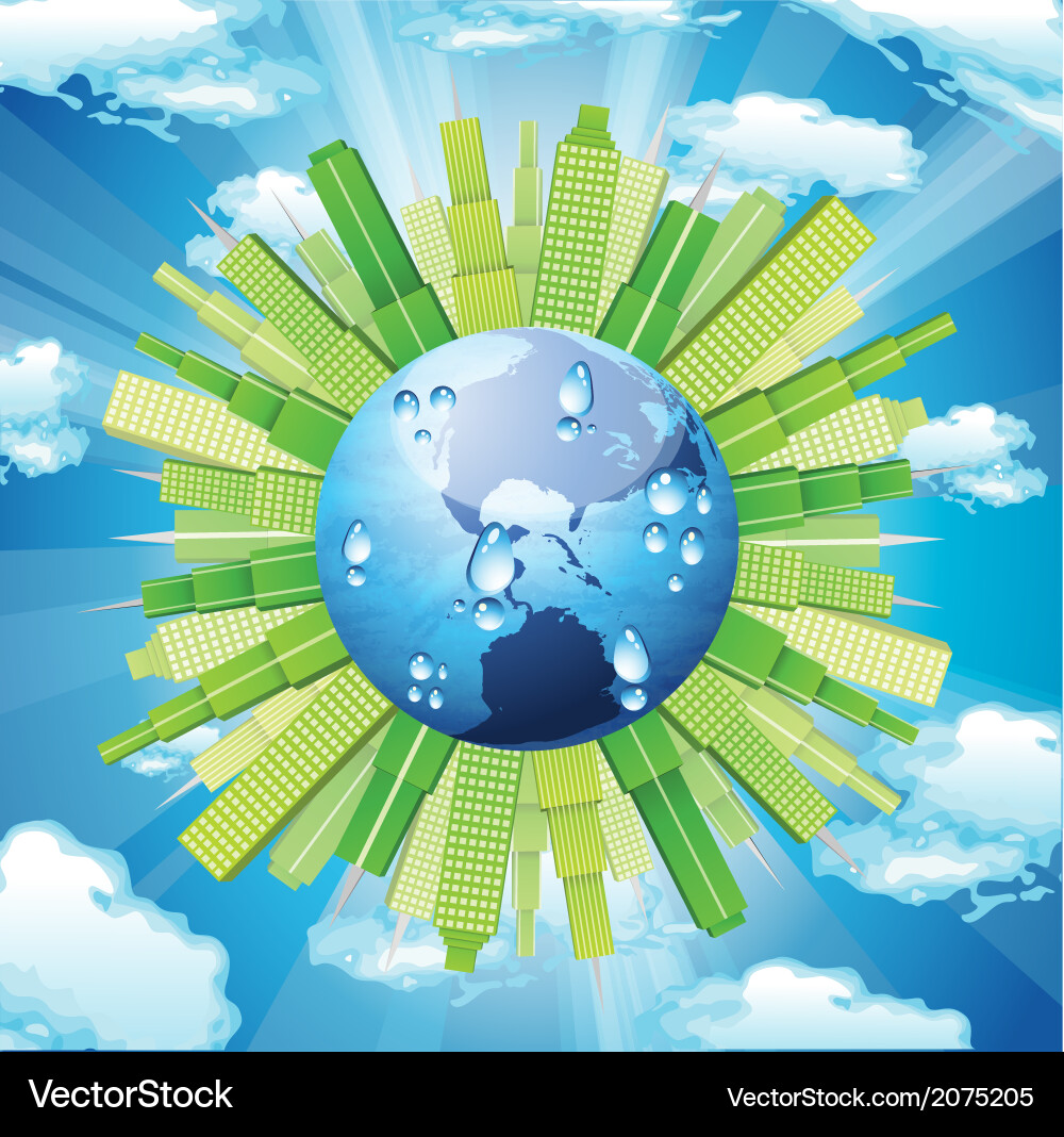 City Royalty Free Vector Image - VectorStock