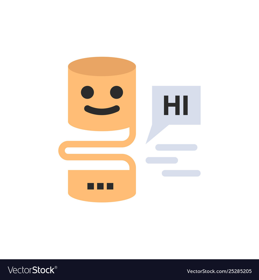 Conversational interfaces vector image Conversational interfaces