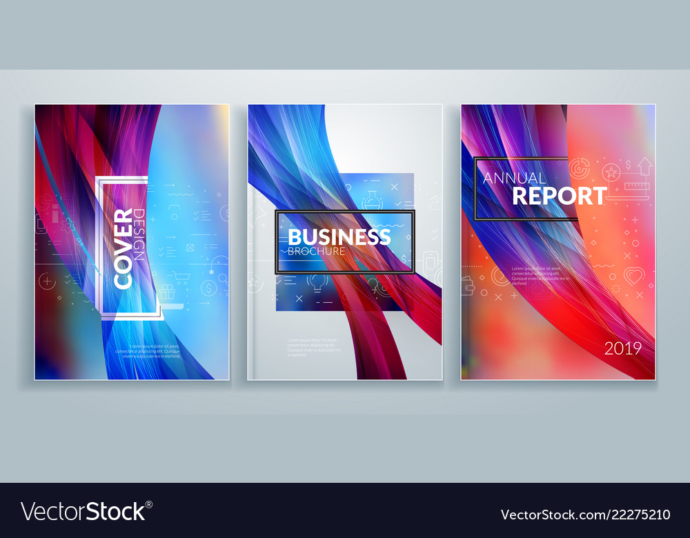 Business brochure cover design templates