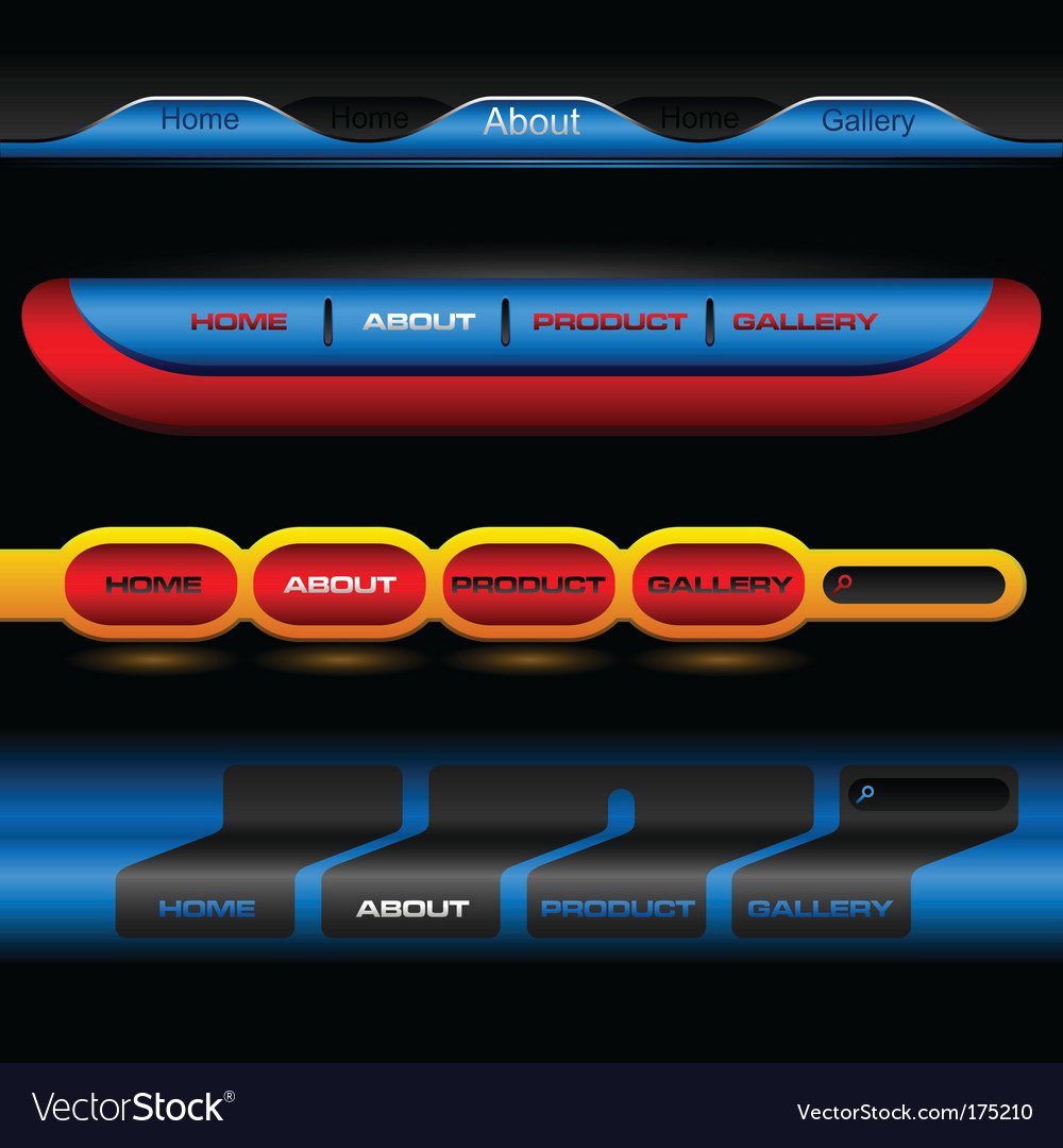 Editable website buttons