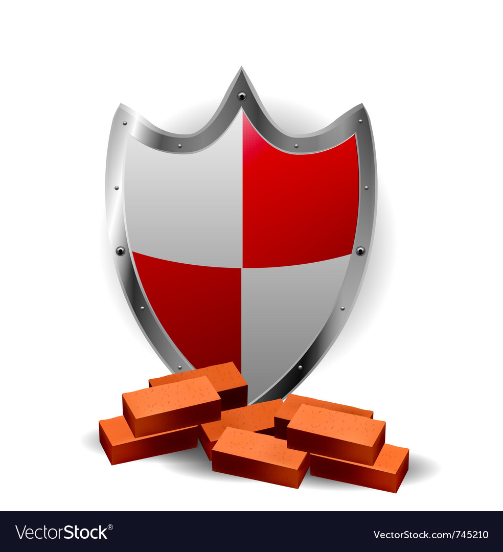 Protection red shield