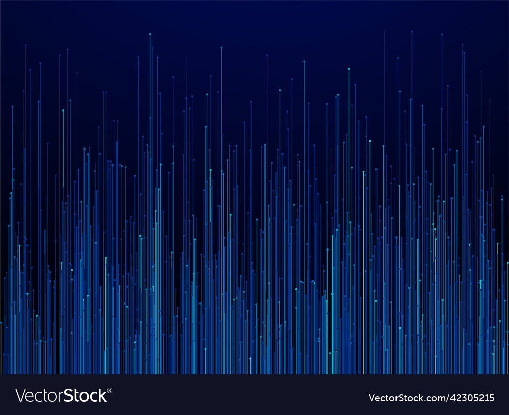 Geometric pattern with connected lines and dots vector image Geometric pattern with connected lines and dots