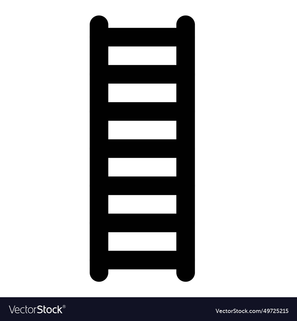 Ladder an extendable device for reaching heights Vector Image