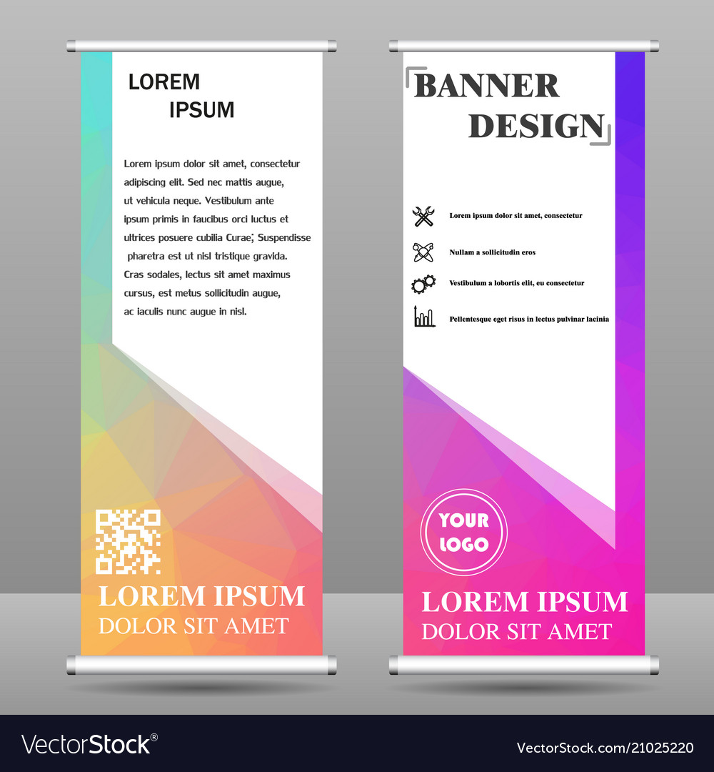Abstract background banner vector image Abstract background banner