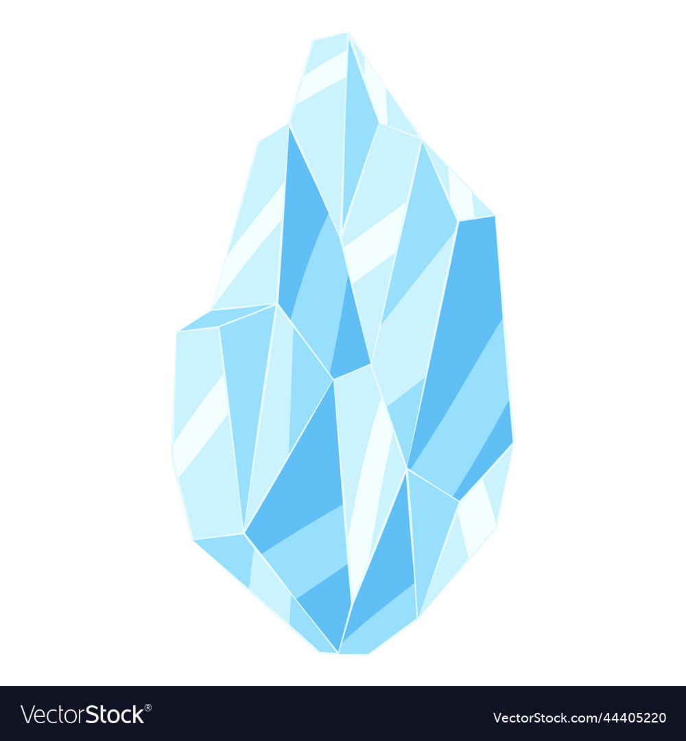 Of crystal or mineral jewelry Royalty Free Vector Image