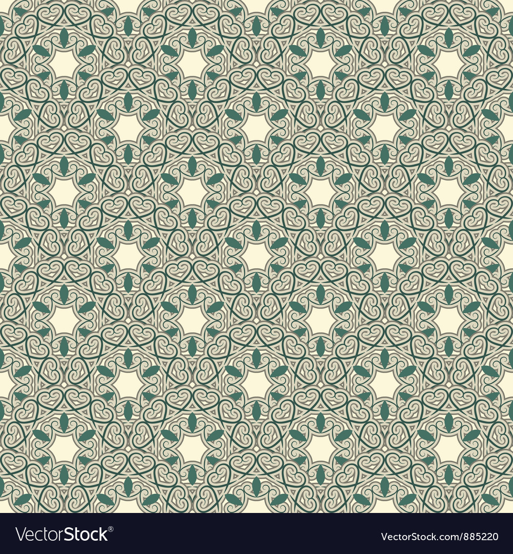 Seamless pattern oriental style