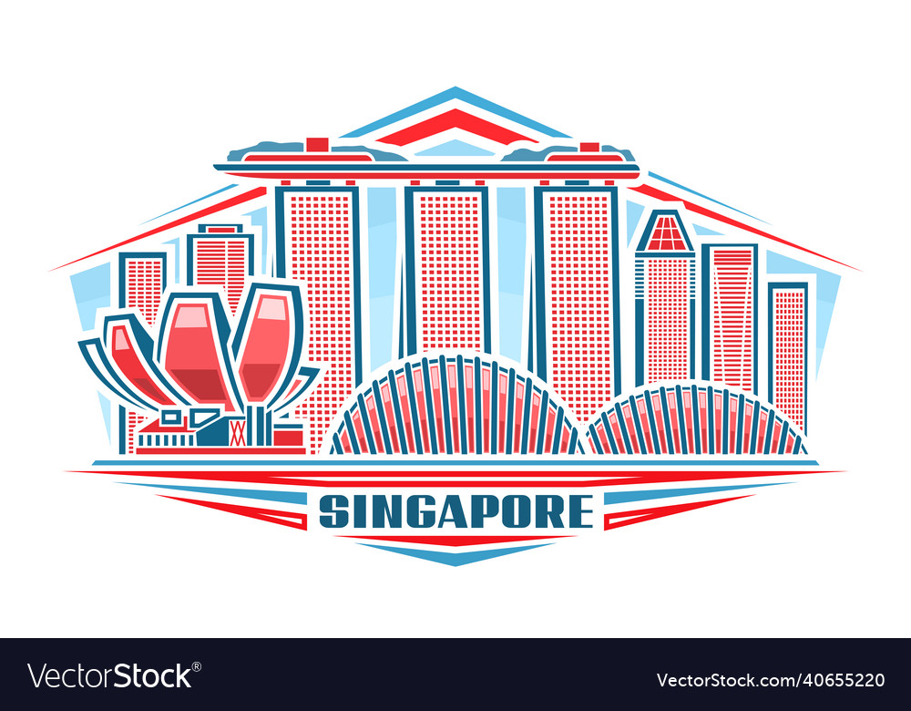 Singapore Royalty Free Vector Image Vectorstock Singapore Royalty Free Vector Image Vectorstock