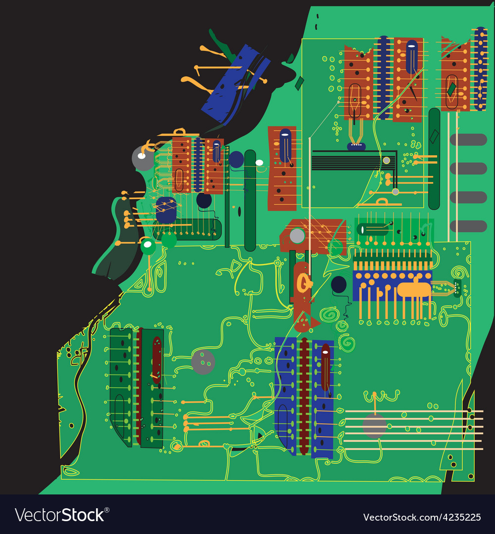 Damaged board