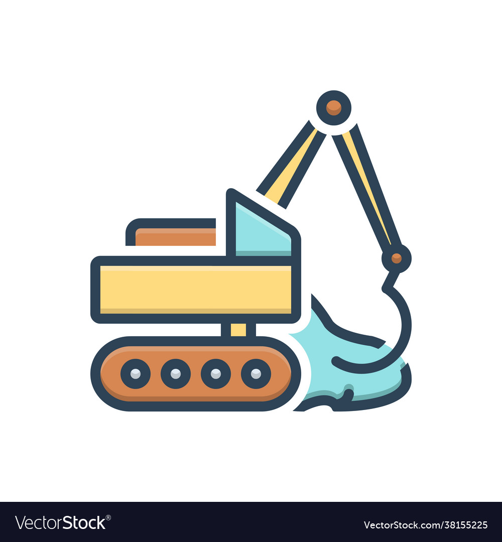 Earthmoving Royalty Free Vector Image - VectorStock