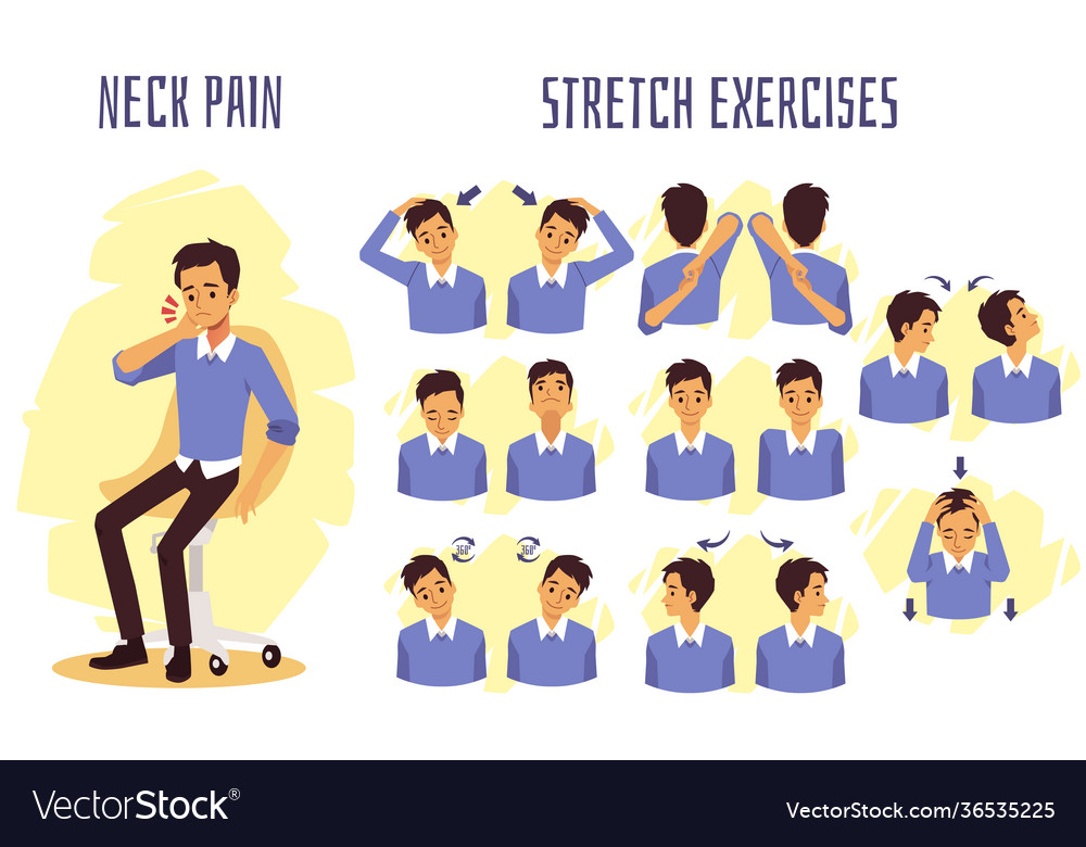 Home Stretches & Exercises to Relieve Neck & Shoulder Pain