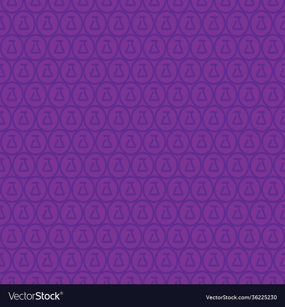 Lab science technology seamless pattern