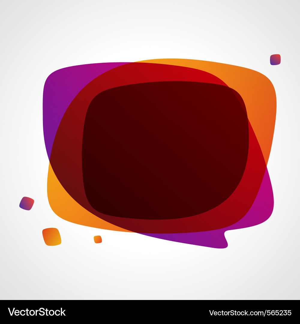 Abstract bubble background Royalty Free Vector Image