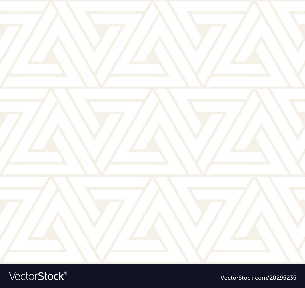 Geometric Triangle Pattern