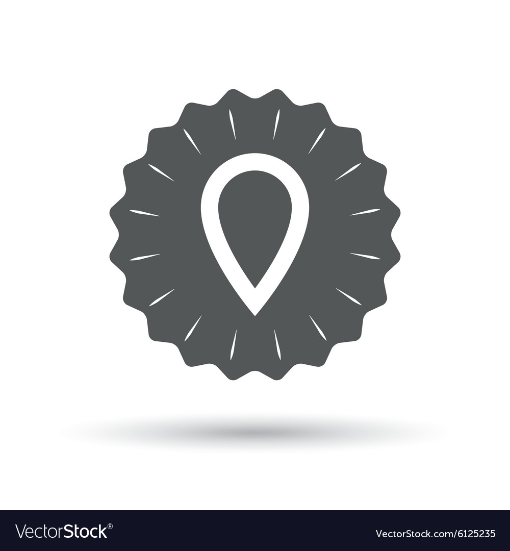 Map pointer sign icon marker symbol