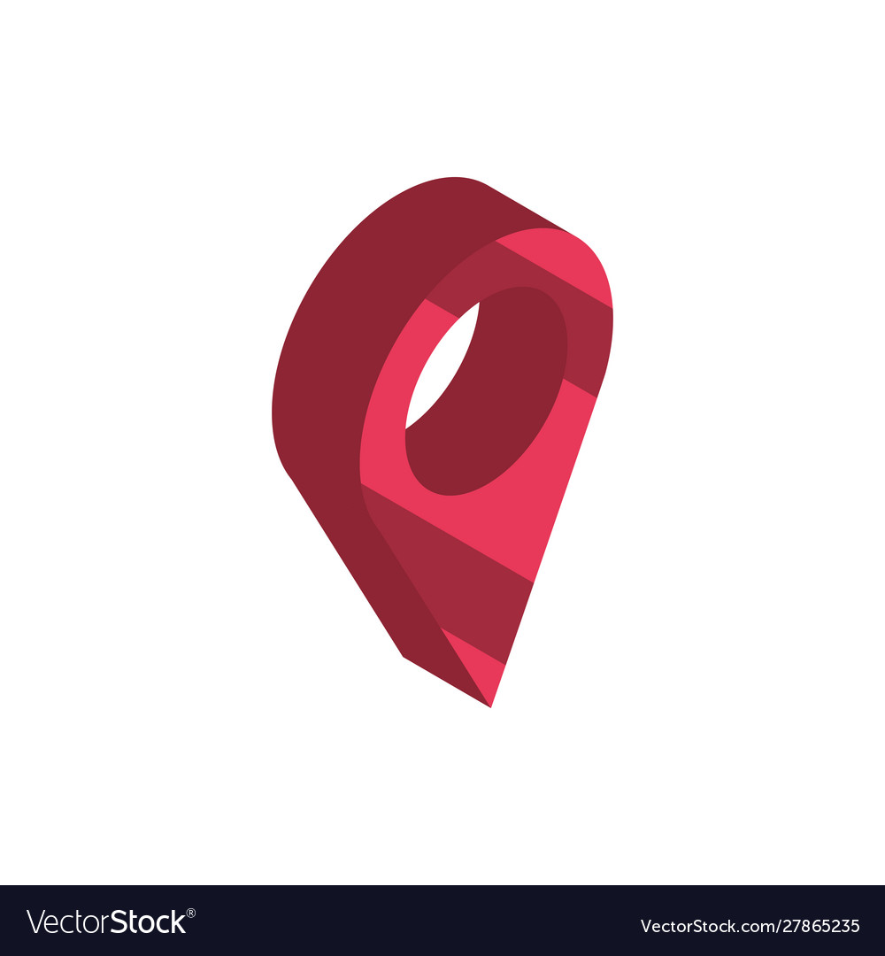 Pointer navigation online shopping isometric icon