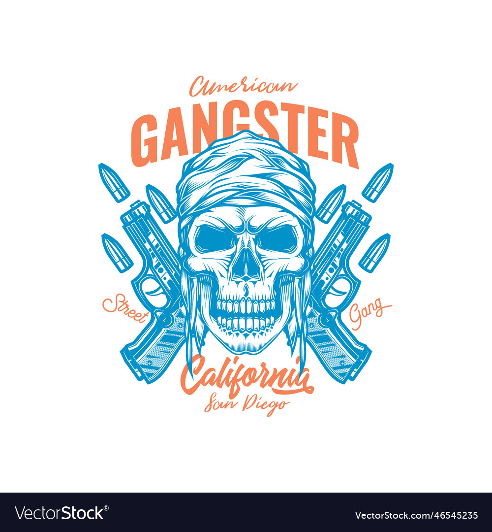 Skull bandit Royalty Free Vector Image - VectorStock