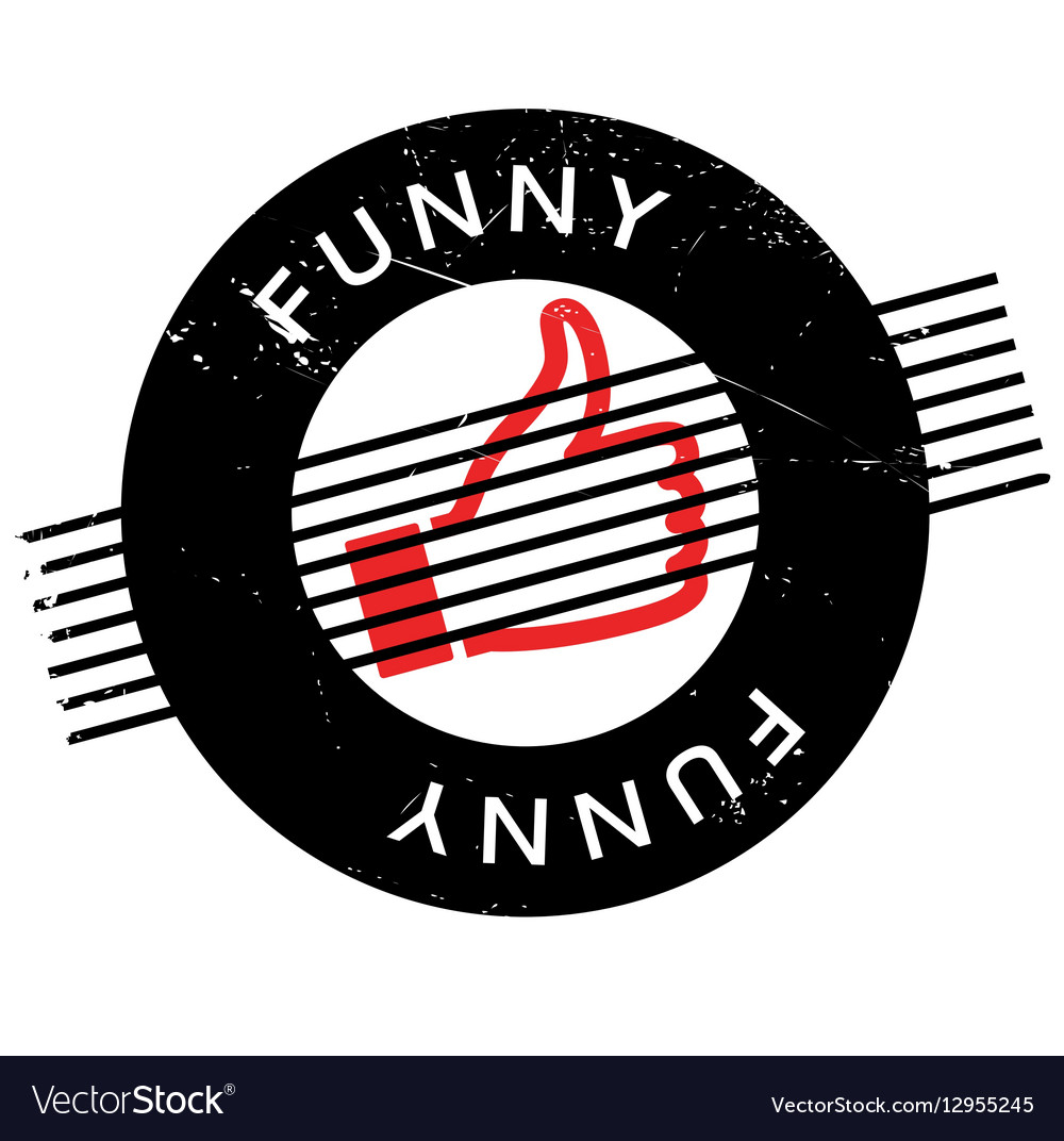 Funny rubber stamp Royalty Free Vector Image - VectorStock