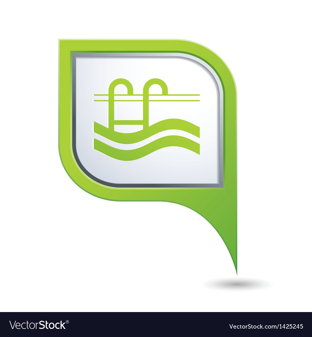Swimming Pool Pointer Icon