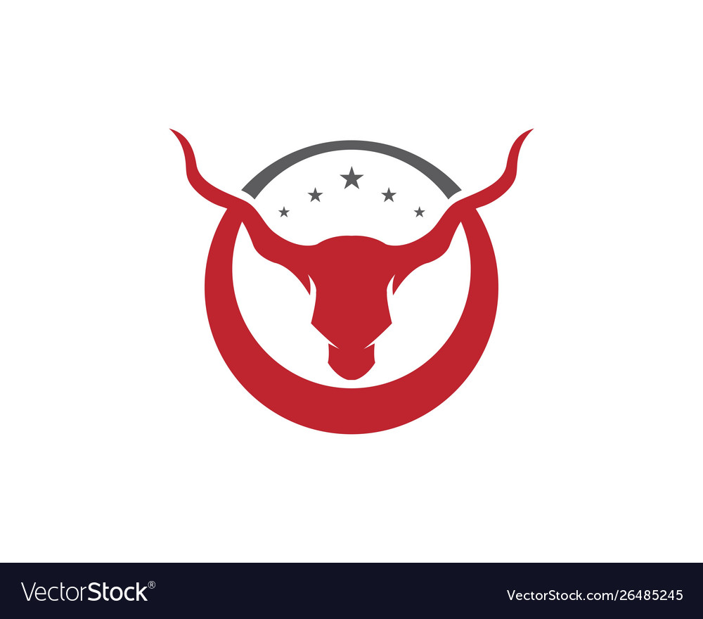 Taurus logo template icon design