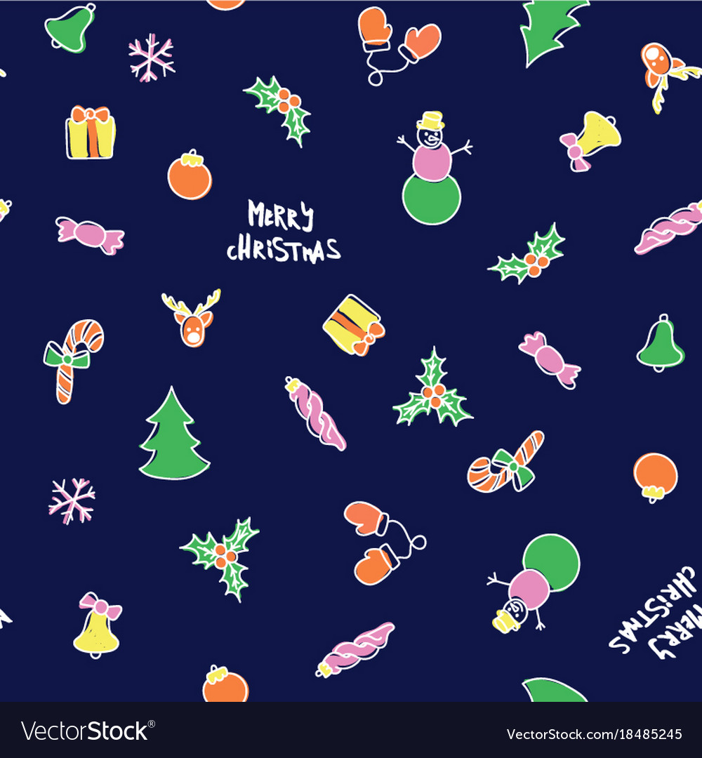 Year seamless pattern background