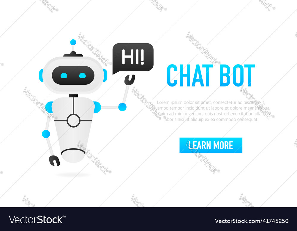 Chatbot icon concept chat bot or chatterbot vector image Chatbot icon concept chat bot or chatterbot