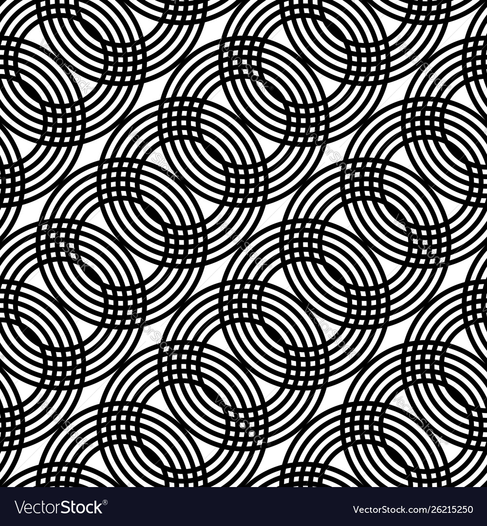 Design seamless chain pattern vector image Design seamless chain pattern