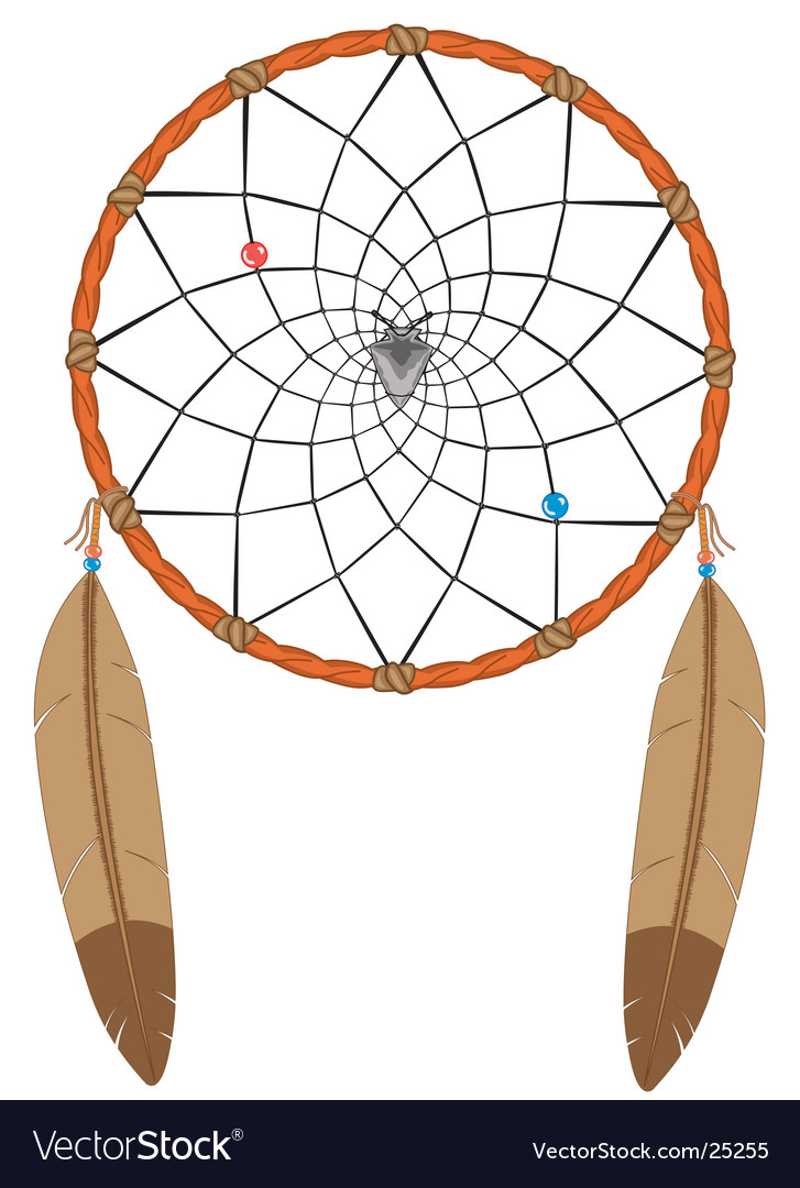 Dream catcher Royalty Free Vector Image VectorStock