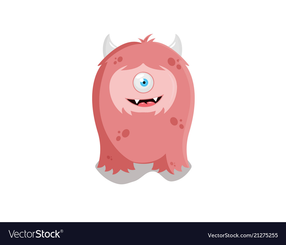 monster logo royalty free vector image vectorstock